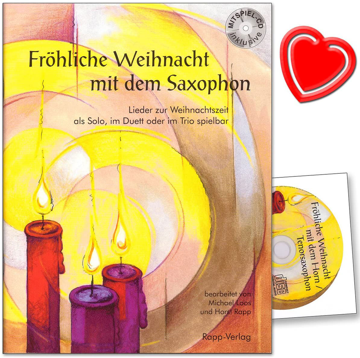 Rapp,Horst: Fröhliche Weihnacht mit dem Tenorsaxophon