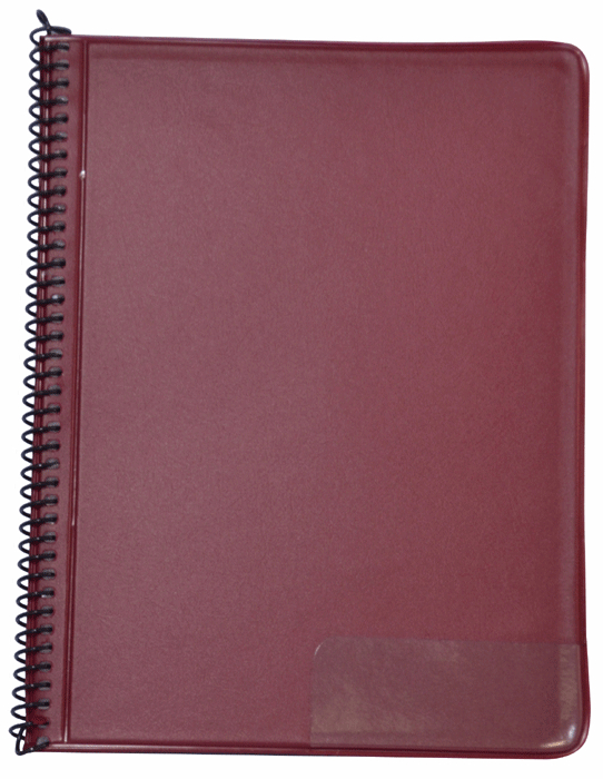 8200042_z158dd02149d3bd STAR-Marschnotenmappe Nr. 145/30, weinrot