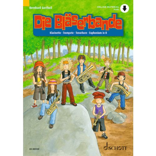1500204_Die_Blaeserbande-Klarinette-Trompete-Tenorhorn-Euphonium Die Bläserbande - Klarinette / Trompete / Tenorhorn / Euphonium