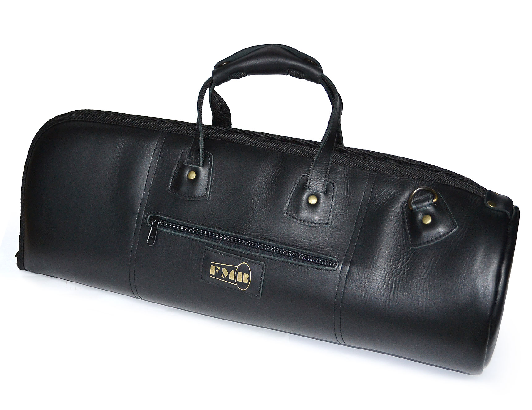 FMB-Bag Trompete Leder, schwarz