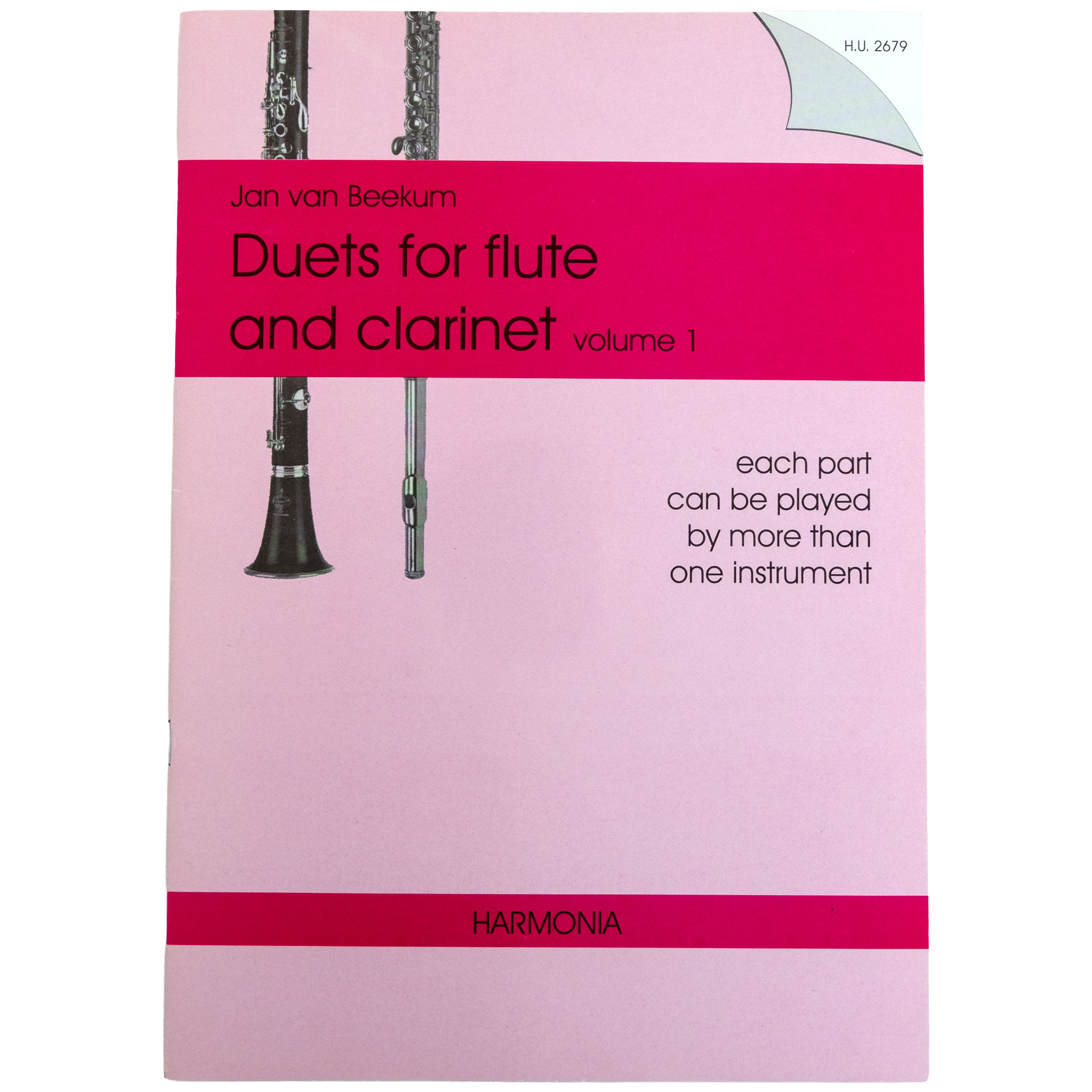Jan van Beekum: Duette für Klarinette und Querflöte