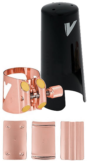 VANDOREN-Optimum-B-Klar-Boehm-Ros-vergoldet-mit-Plastikkapsel VANDOREN-Optimum B-Klar. Boehm Rosé vergoldet mit Plastikkapsel