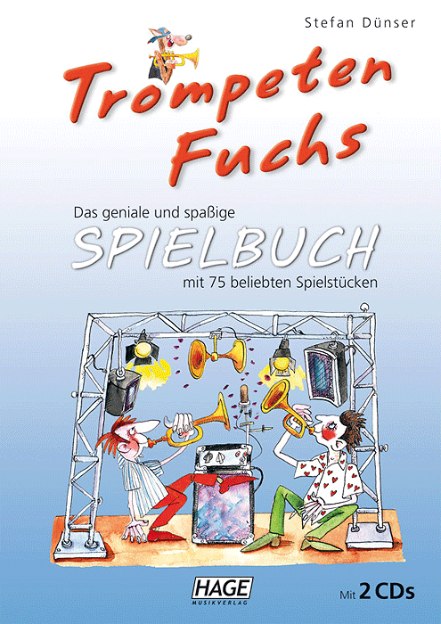 Trompeten Fuchs, Spielbuch mit 2 mit CDs