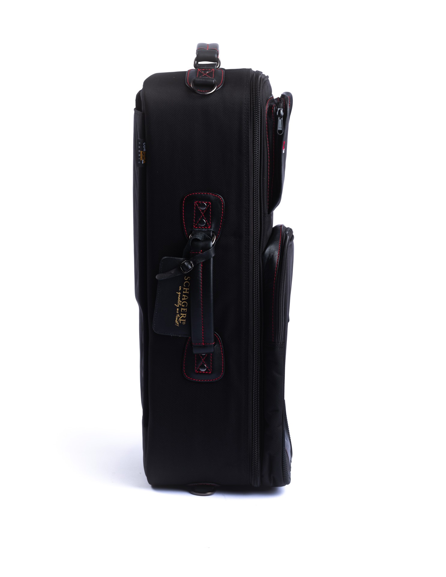 SCHAGERL Gard Trumpet Case for 2 Trumpets(compatible for rotary-valved and piston valved instruments)