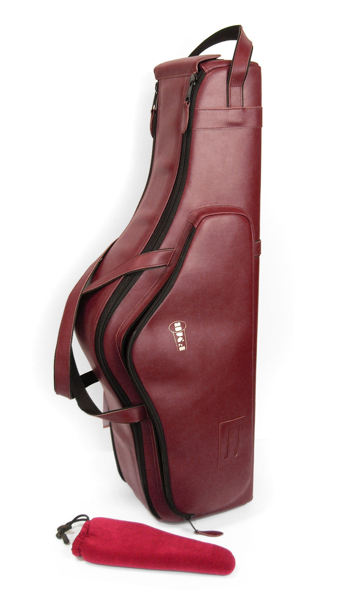 FMB-Bag-Tenorsax-extra-protection-Leder-bordeaux_3