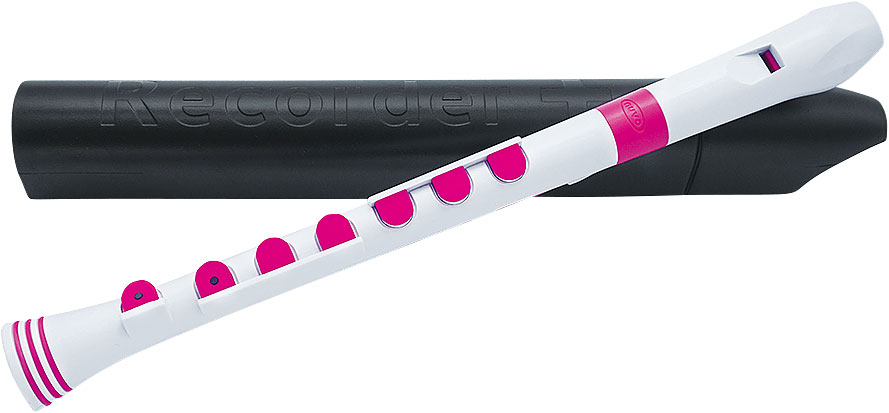 NUVO-Recorder+ weiß - pink, deutsch