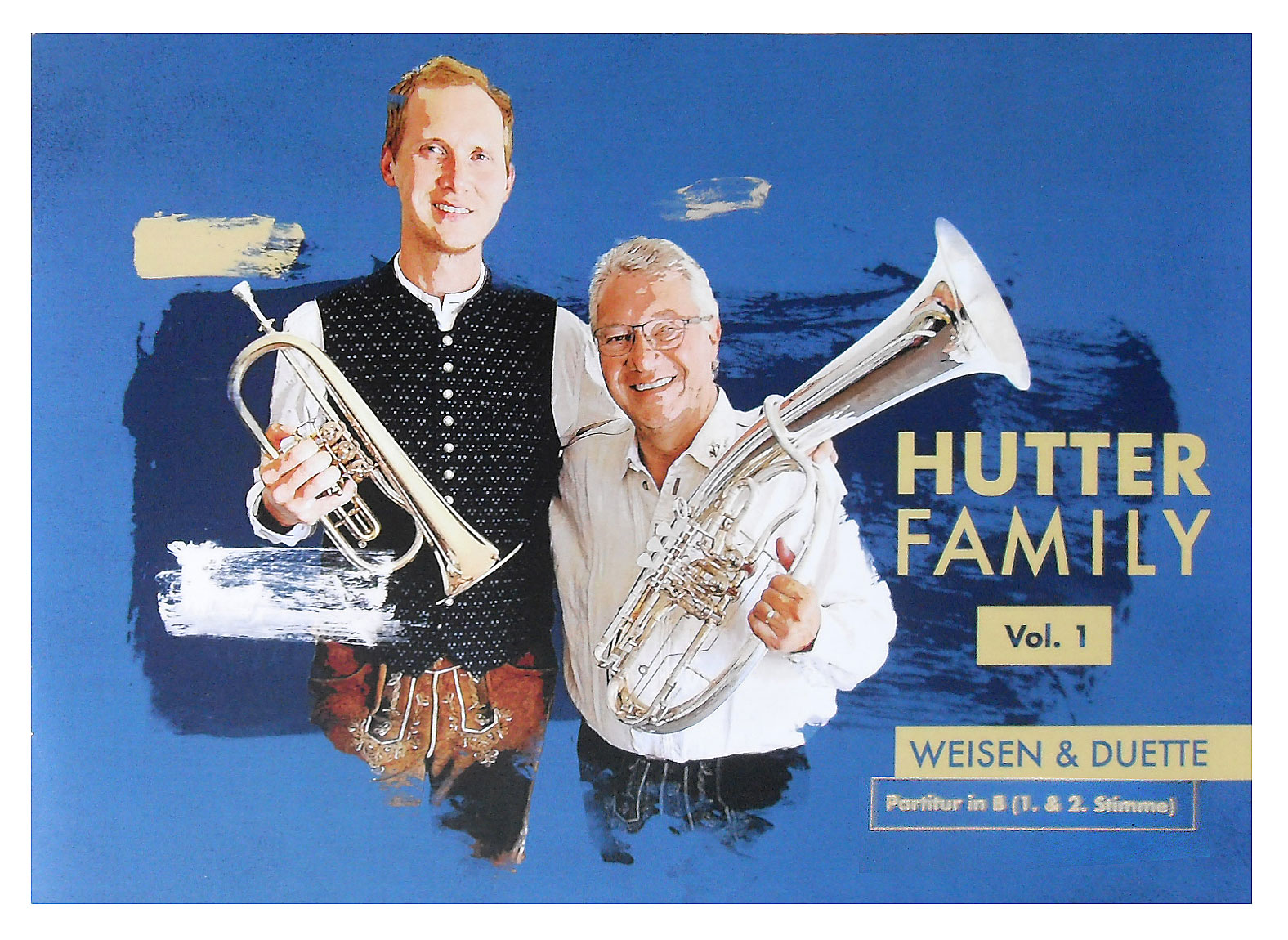 HUTTER-FAMILY-Weisen-und-Duette-Partitur-in-Bb HUTTER FAMILY: Weisen und Duette Partitur in Bb