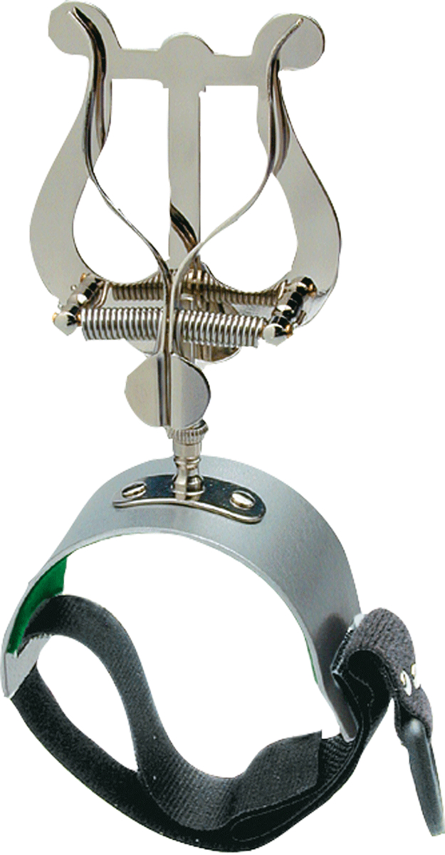 Marschgabel-Floete-Lyra-mittel-2-Dr-vern Marschgabel Flöte Lyra mittel 2 Drücker vernickelt