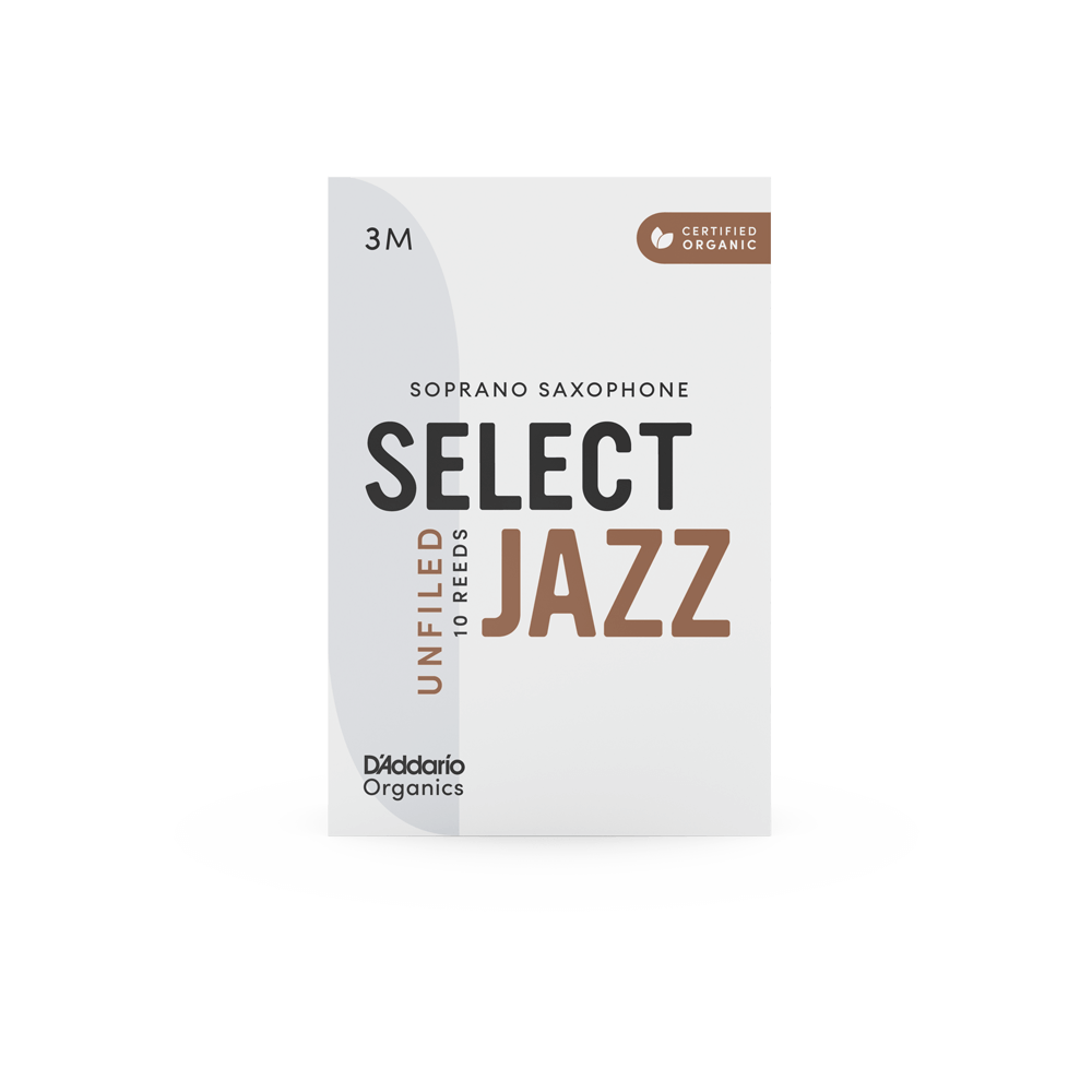 D'ADDARIO Select Jazz-Blätter unfiled Sopr 3Medium