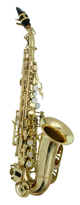 EXPRESSION-Sopransaxophon-SC-202L-gebogen EXPRESSION Sopransaxophon SC-202L gebogen