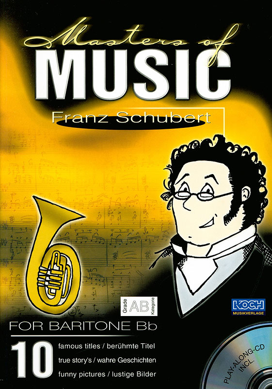 PLAY-ALONG-Master-of-Music-F-Schubert-Bar-Horn PLAY ALONG - Master of Music \"F.Schubert\"-Bar/Horn