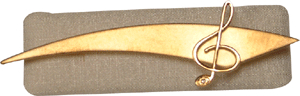 8150300_z158dcf900c2453 Art of Music-Brosche, Violinschl. Stein vergoldet