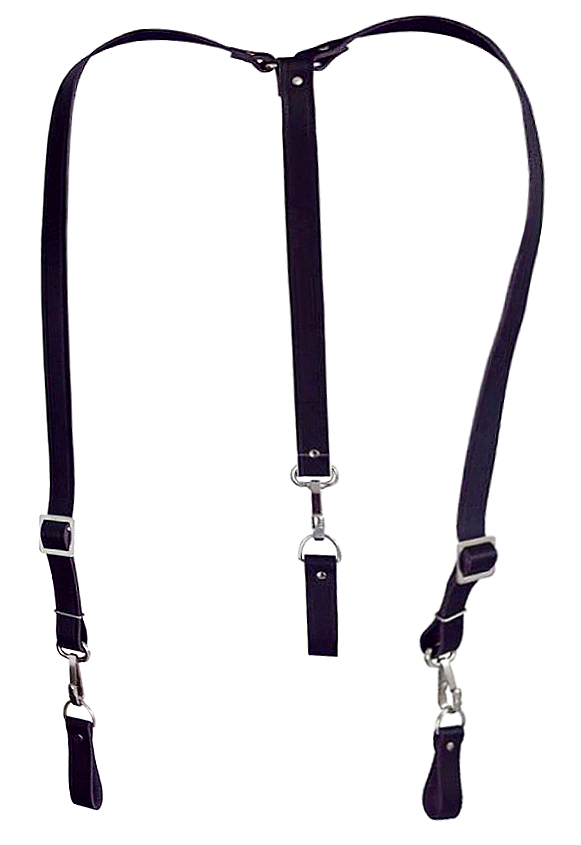 BOLD-Kreuzschulterriemen-Leder-schwarz BOLD-Kreuzschulterriemen, Leder schwarz