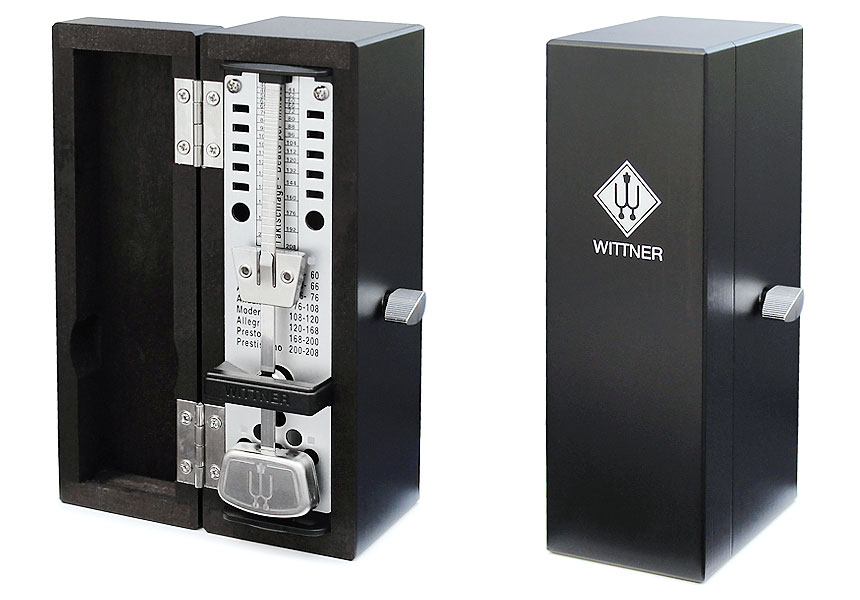 WITTNER-Metronom -Super Mini- schwarz matt