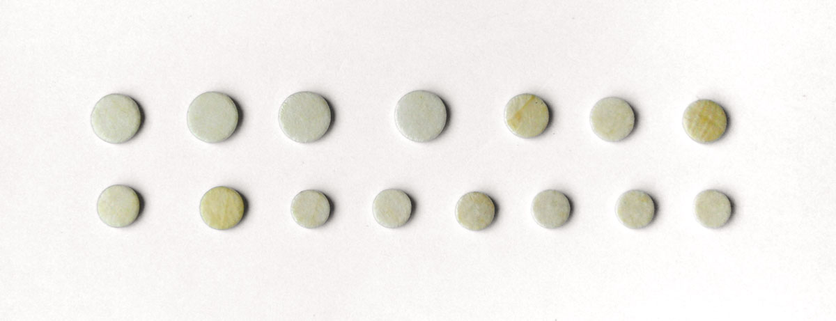 Polster-Piccolo-Floete-Satz-Fischhaut Polster Piccolo Flöte/Satz Fischhaut