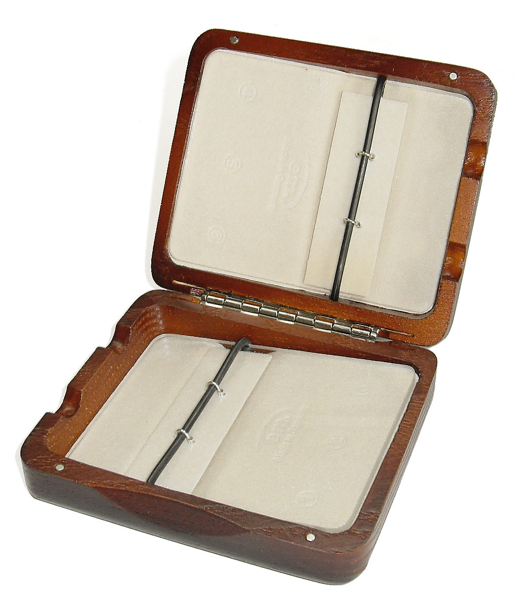 aS-Blattetui-Samt-gef-Klar-mahagoni_2 aS-Blattetui Samt gef. Klar, mahagoni