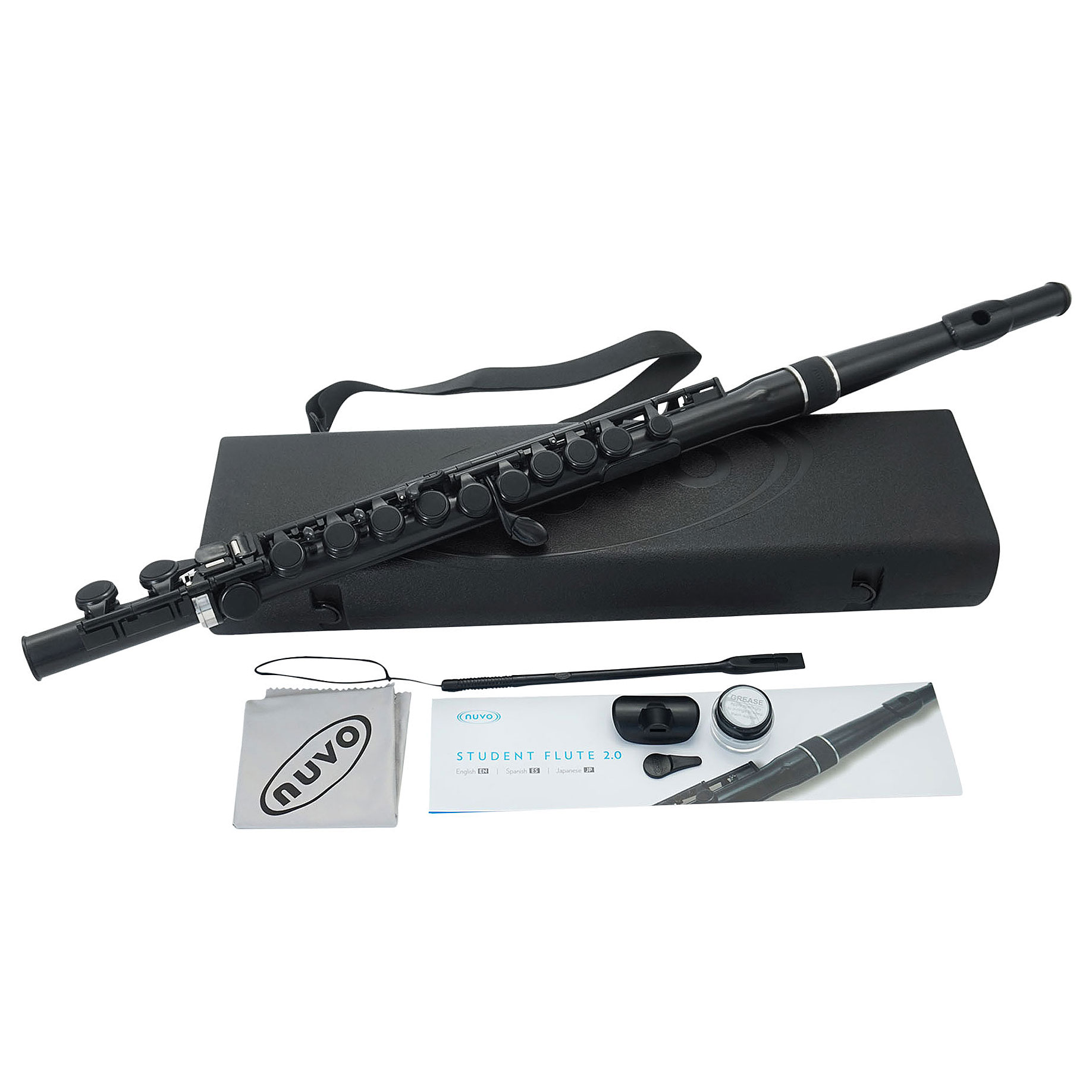 NUVO-Student-Flute-2-0-schwarz NUVO Student Flute 2.0 schwarz