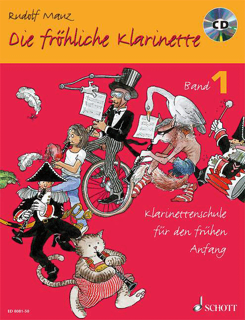 1050251_z158dd00a92da04 Die fröhliche Klarinette Band 1 (Rudolf Mauz)