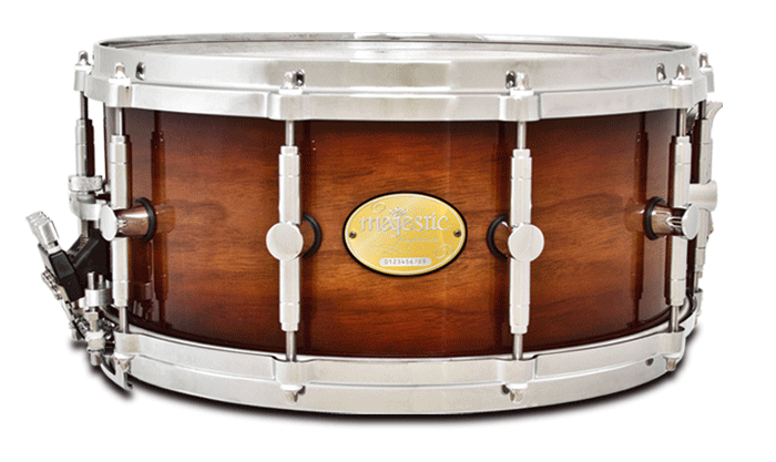 MAJESTIC-Prophonic Snare Drum Walnuss MPS1465WA