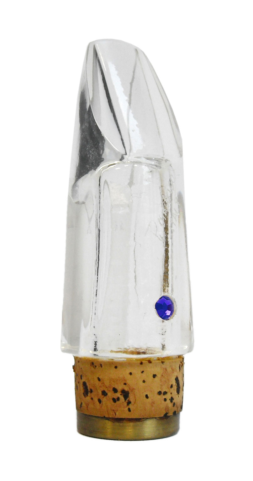 POMARICO-Klarinettenmundstueck-Boehm-Jewel-Saphir POMARICO Klarinettenmundstück, Boehm, -Jewel-, Saphir