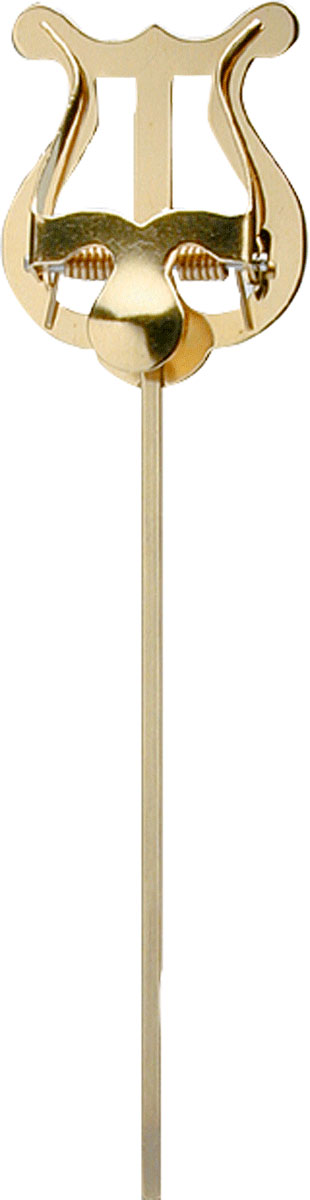 Marschgabel-Lyra-kl-1-Dr-Messing Marschgabel Lyra klein 1 Drücker Messing