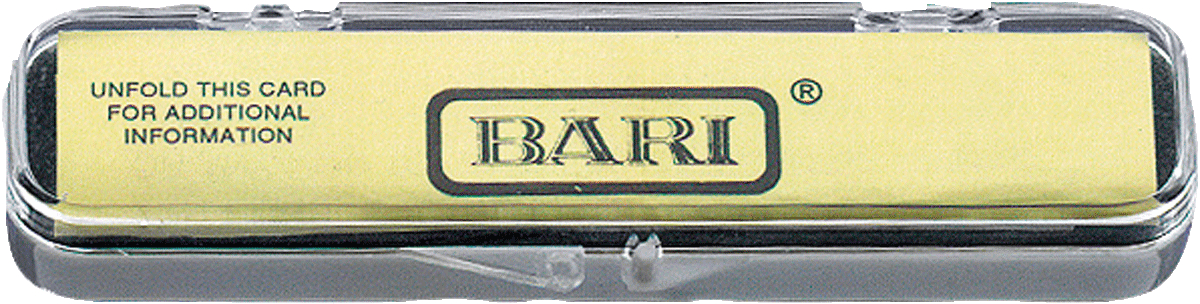 BARI-Kunststoffblaetter-Bariton-Soft BARI-Kunststoffblätter Klar Hard