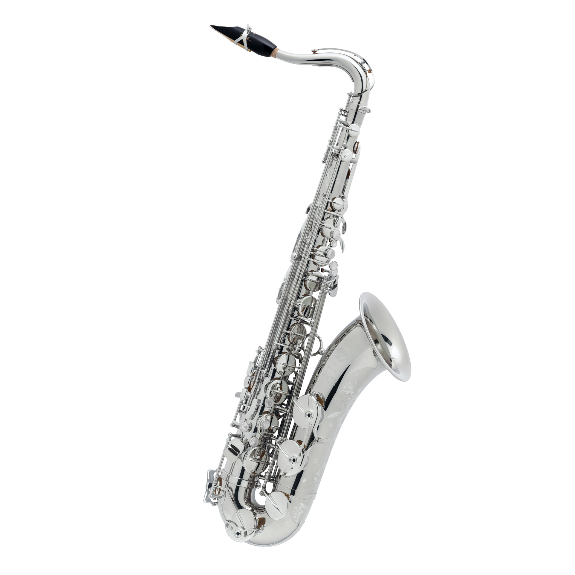 SELMER-Tenorsaxophon-SUPREME-versilbert-mit-Gravur SELMER Tenorsaxophon SUPREME versilbert mit Gravur