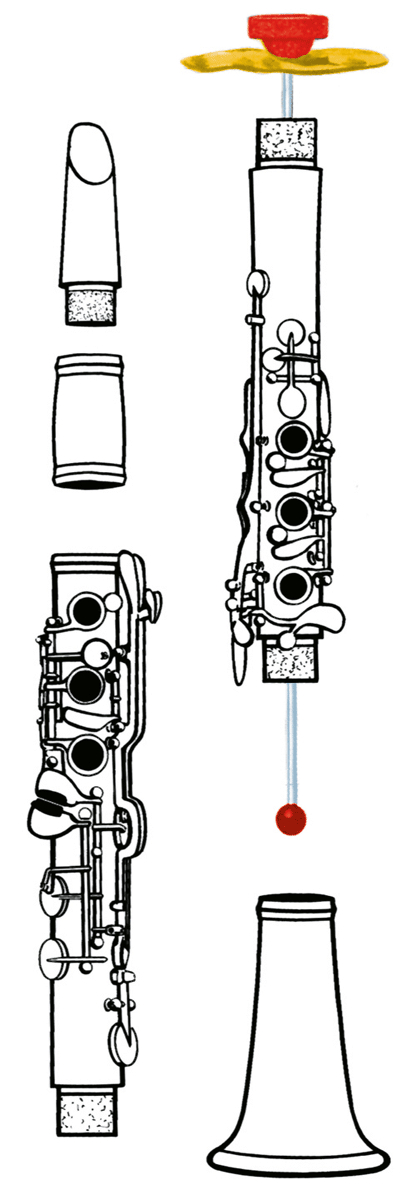 REKA-Reinigungsset für Klarinette