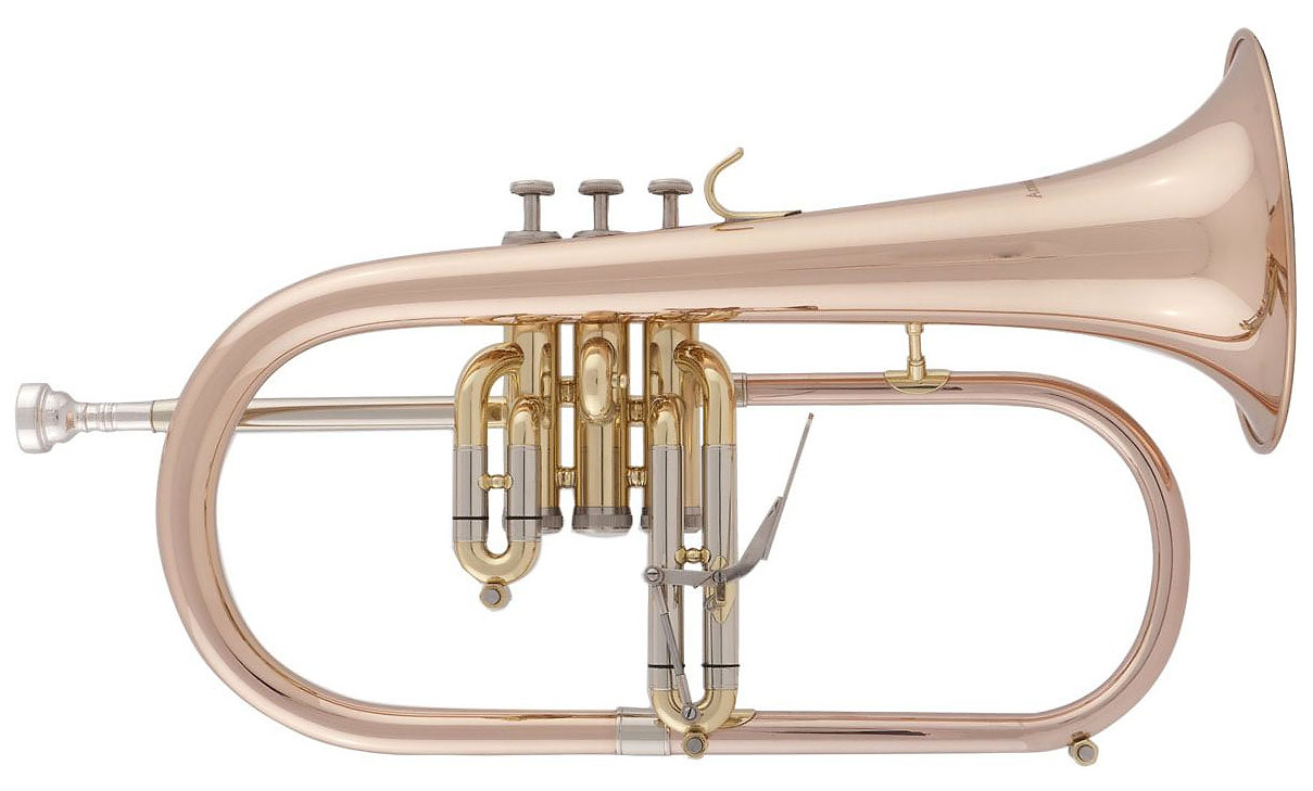 aS-Flügelhorn AFH-655G, Goldmessing