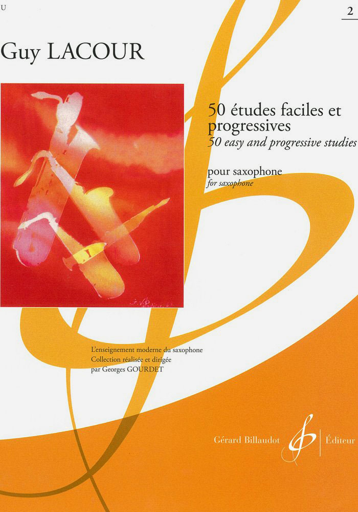 Guy Lacour - 50 Etudes Faciles et Progressives Volume 2