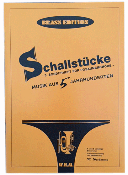 Schallstücke Band 3 - Posaunenchornoten