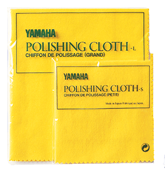 YAMAHA-Poliertuch, gelb L