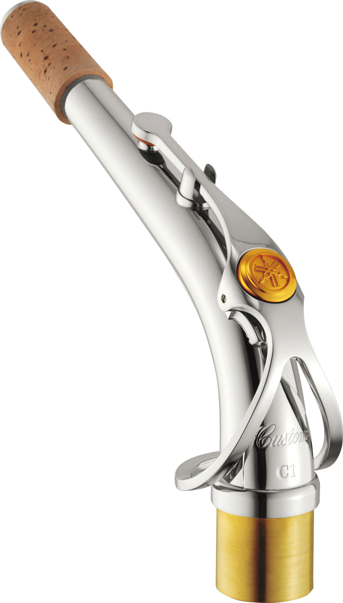 YAMAHA-Alt Saxophon S-Bogen AC-1S versilbert