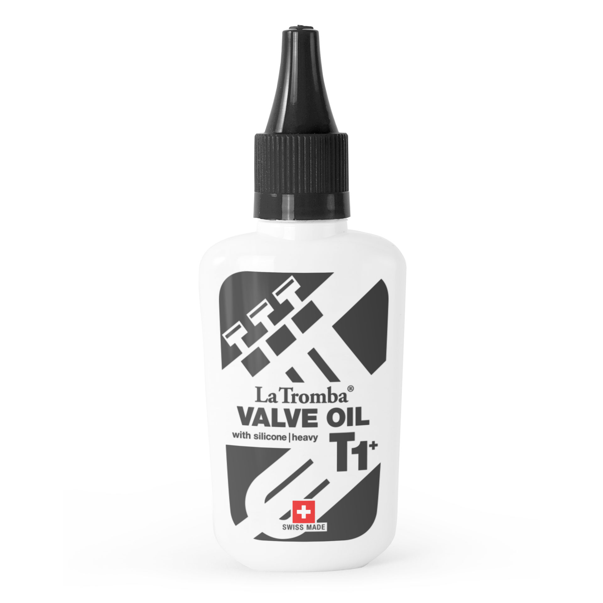 LA TROMBA T1+ Extra Heavy Ventil-Öl mit Silikon, 63ml