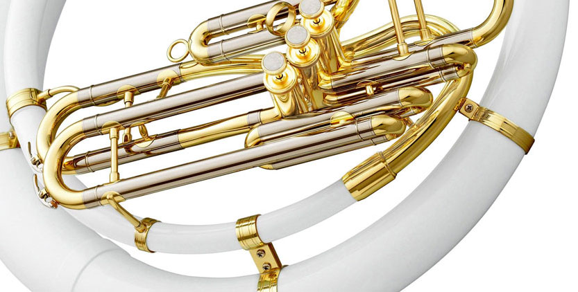 Sousaphones from Eastman, Jupiter und Yamaha