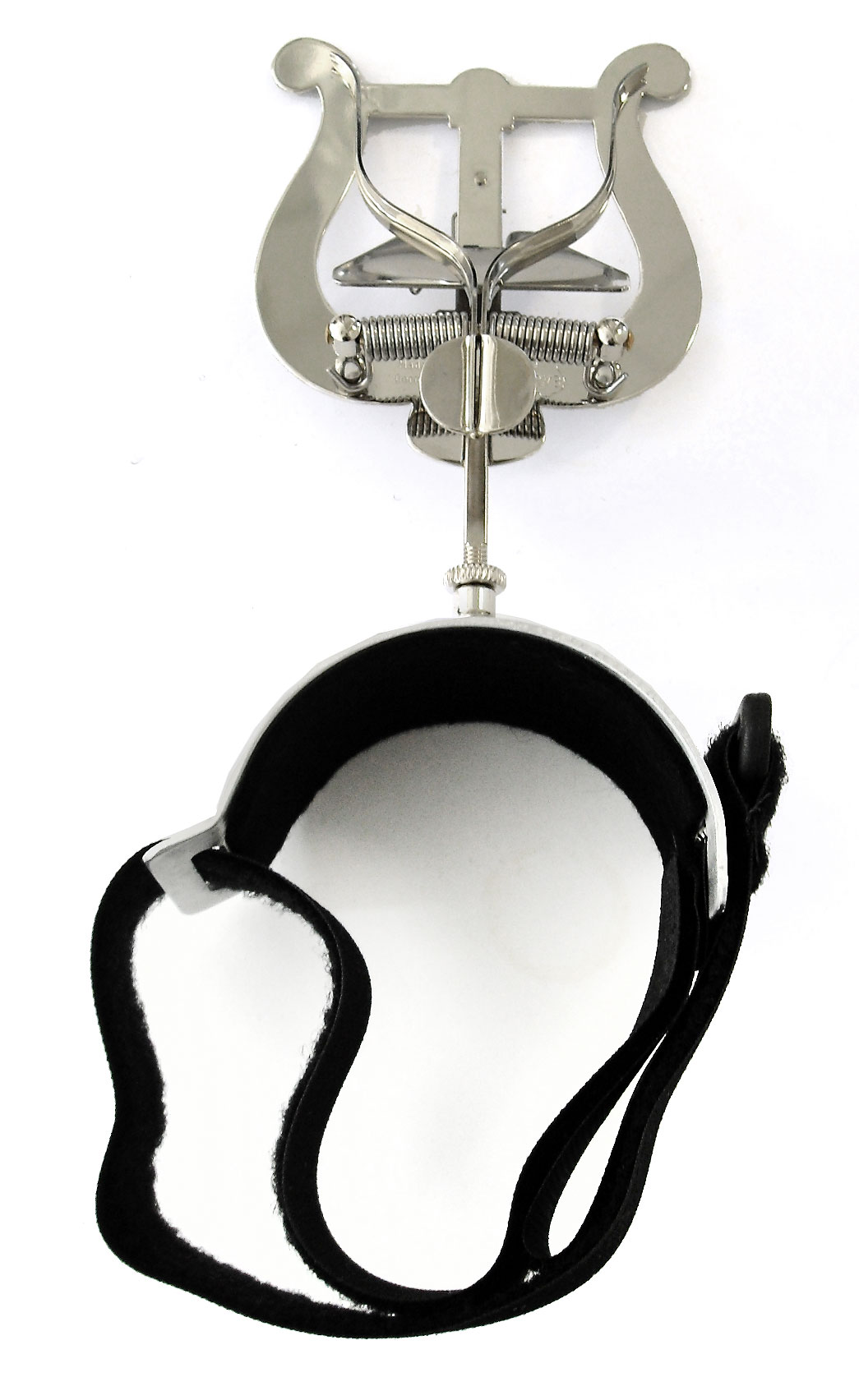 Marschgabel Flöte Lyra mittel 2 Dr vern, Klettband, Einhandbedienung