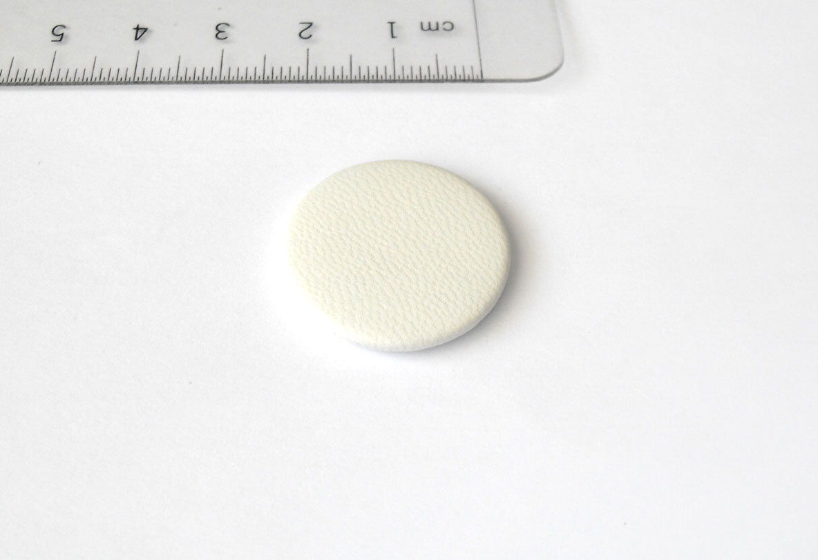 Polster KlarinetteMartin Chanu Leder weiß 23,0 mm