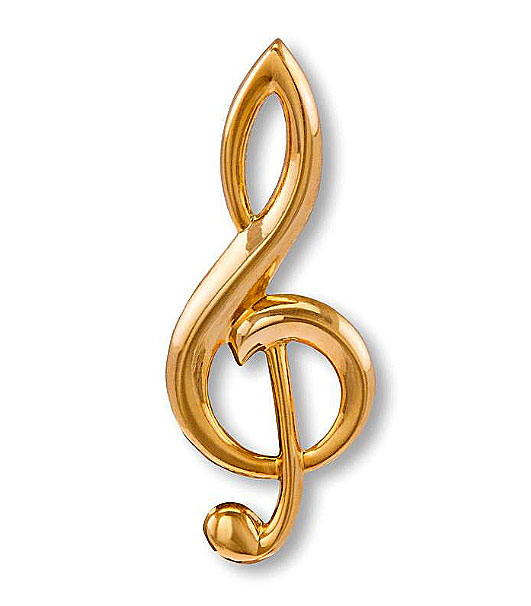 Art-of-Music-Anstecker-Violinschl-GrosshrxIRLfCnsGuG Art of Music-Anstecker, Violinschl. Klein