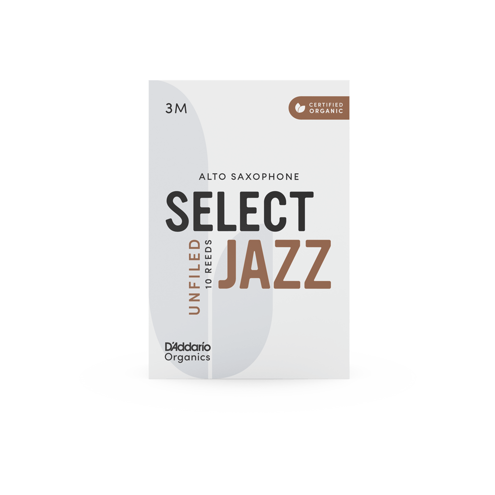 D'ADDARIO Select Jazz-Blätter unfiled Alt 3 Medium