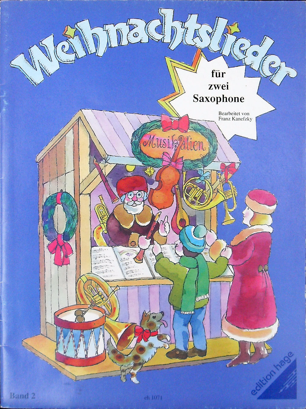 Kanefzky-Weihnachtslieder-2-Sax-Bd-2 Kanefzky: Weihnachtslieder 2 Sax Bd. 2 -Restposten-