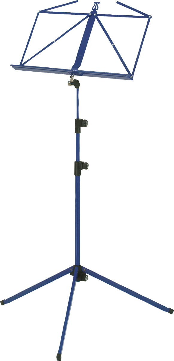 K-M-Notenstaender-100-1-blau K&M-Notenständer 100/1 blau