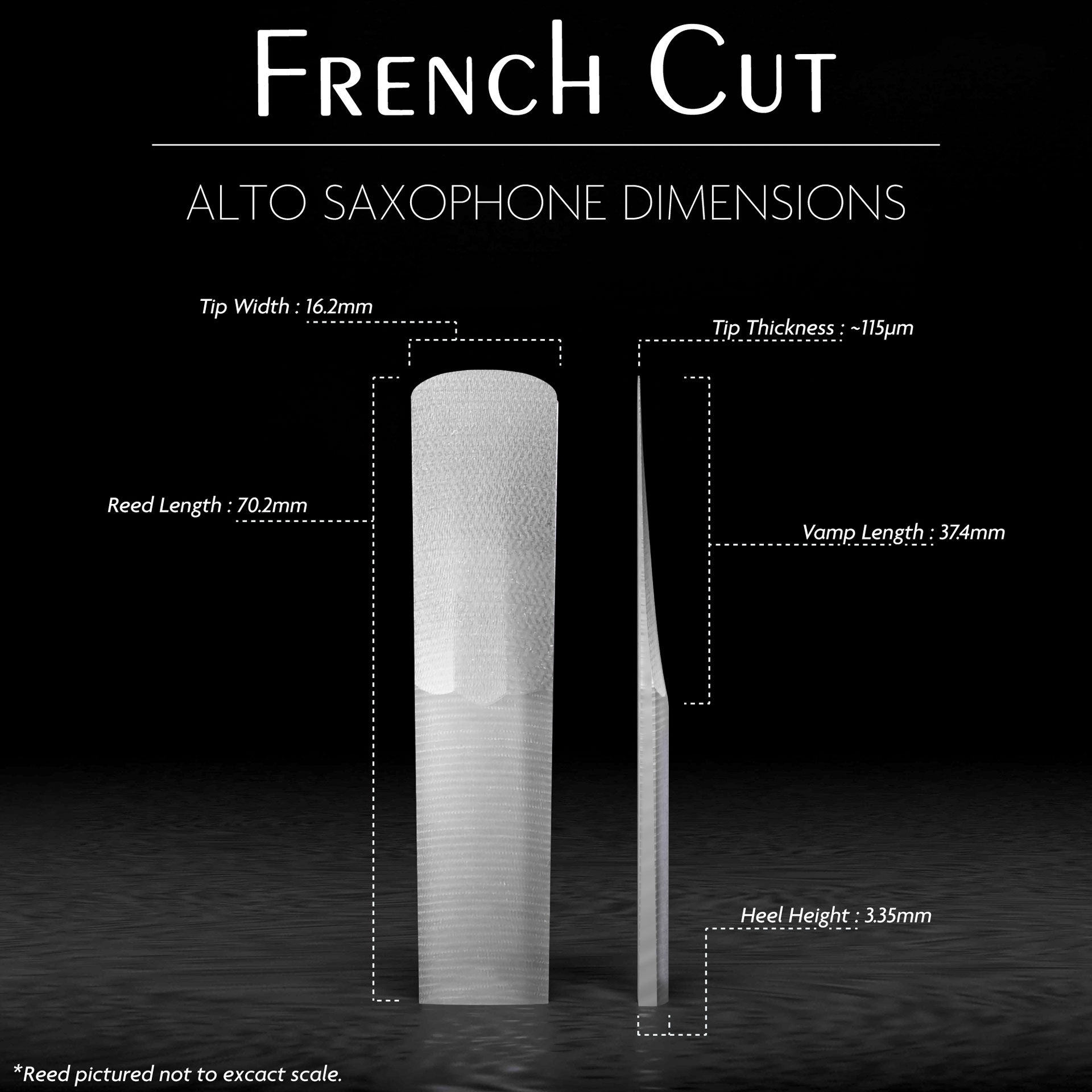 Legere-Reeds-French-Cut-Alto-Saxophone-Dimension