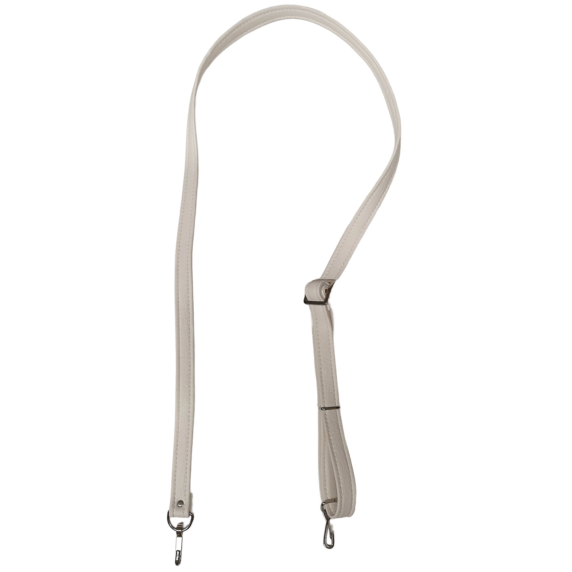 BOLD Tragegurt Kunstleder, weiß