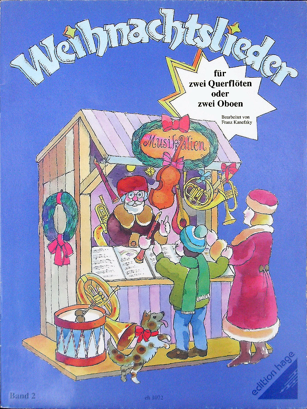 Kanefzky-Weihnachtslieder-2-Floeten-Bd-2 Kanefzky: Weihnachtslieder 2 Flöten Bd.2 -Restposten-