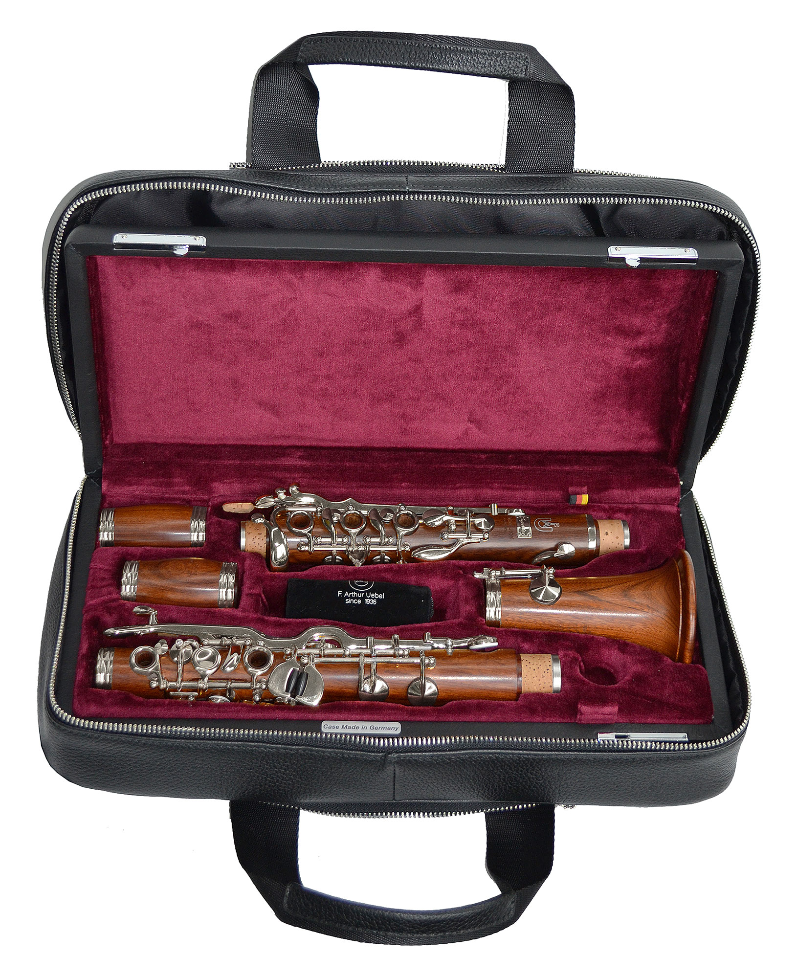 UEBEL-Klarinette-Superior-Mopane_deutsch_silber-Klappen_2