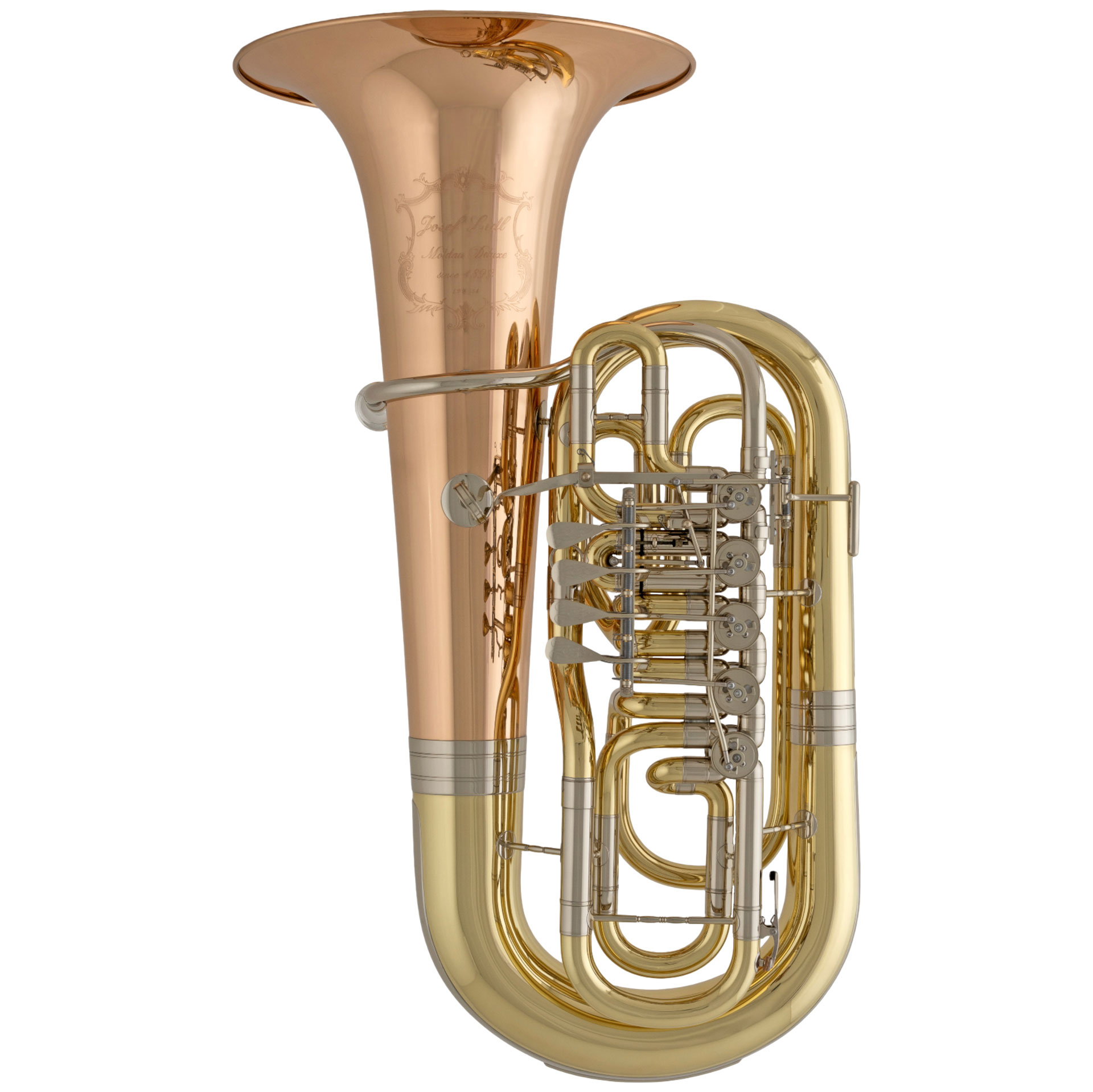 JOSEF LIDL-F-TUBA LFB 854-5IGR -MOLDAU DE LUXE-