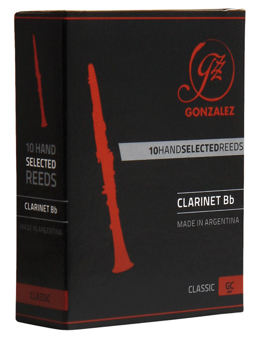 Gonzalez-Klarinette-Classic GONZALEZ-Blätter Klar franz. 3 Classic