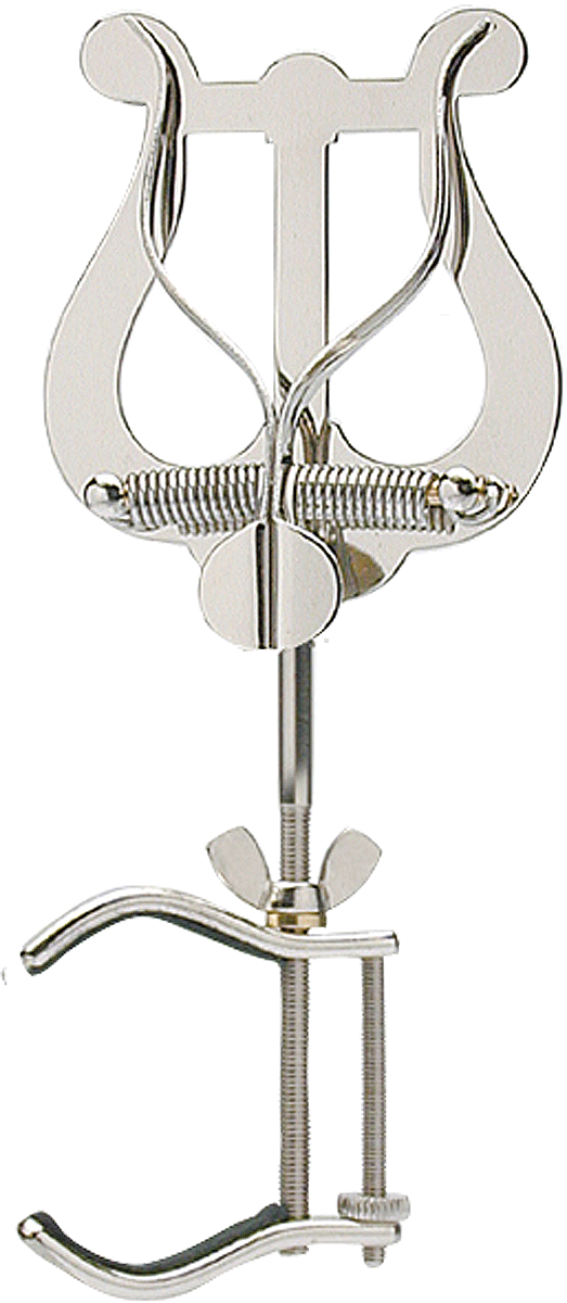 Marschgabel für Klarinette mit Becher-Mechanik vernickelt