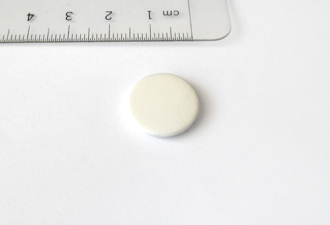 Polster KlarinetteMartin Chanu Leder weiß 16,5 mm