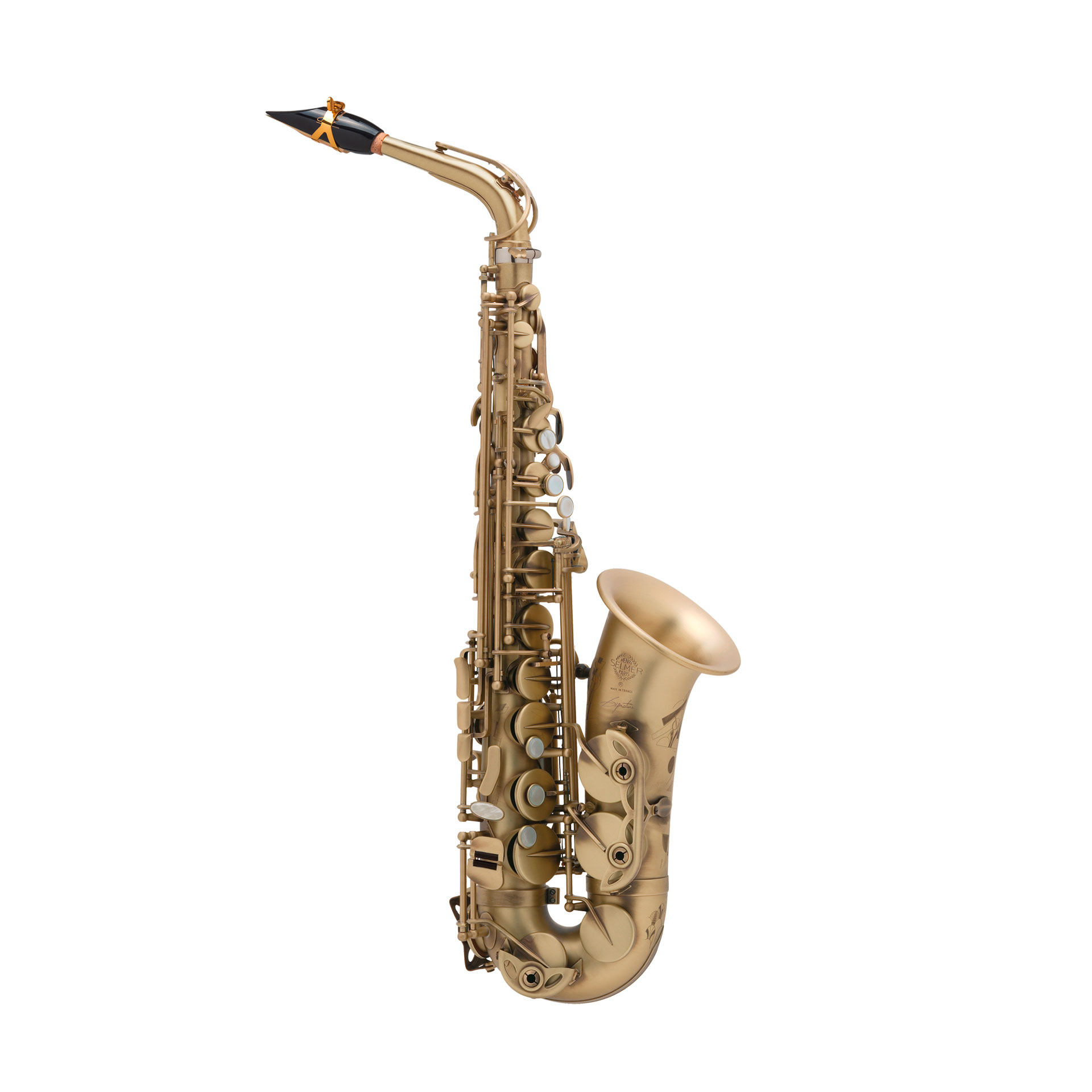 SELMER Altsaxophon SIGNATURE patiniert
